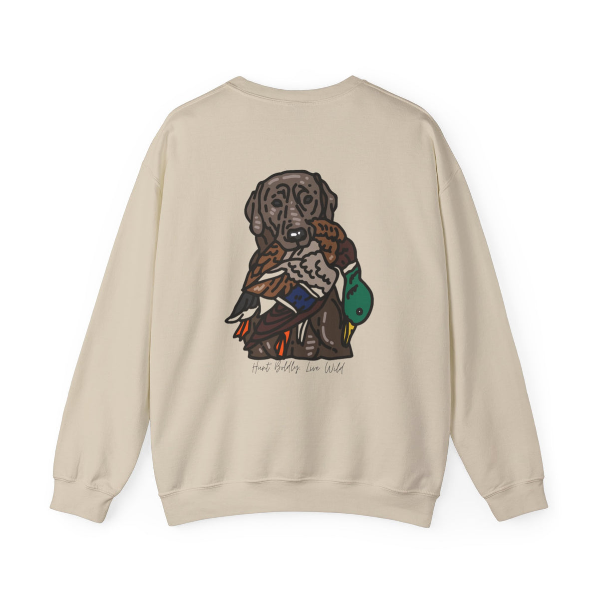 Hunting Dog Sweatshirt - Unisex Heavy Blend Crewneck Sweatshirt