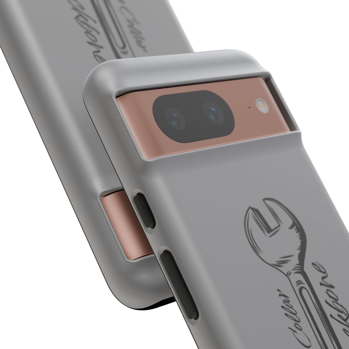 Tough Cases, Blue Collar Backbone Phone Case, Protective Phone Cases, Rugged Phone Covers, Strong Case, Worker Design, Unique Phone