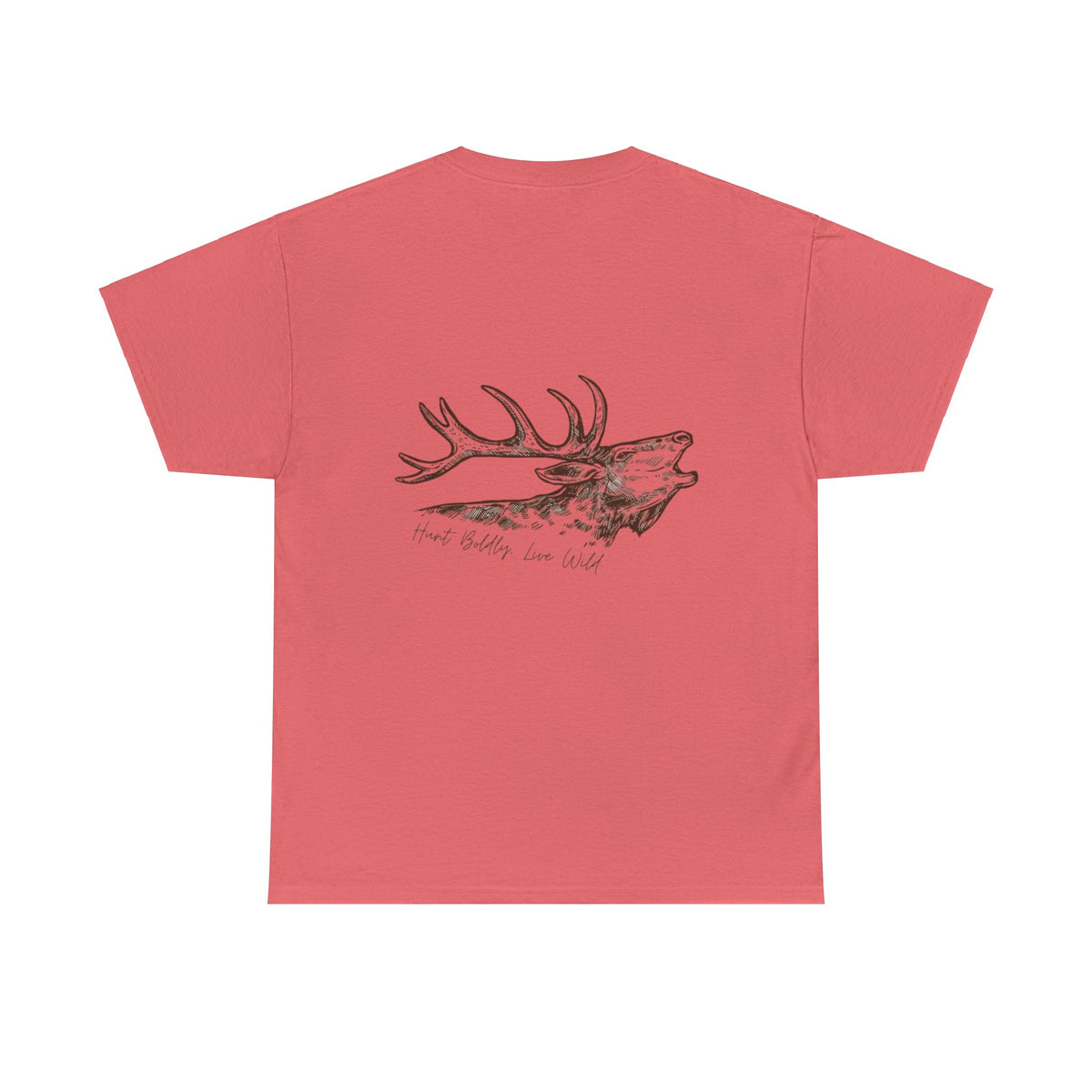 Hunt Boldly Live Wild Elk Tee