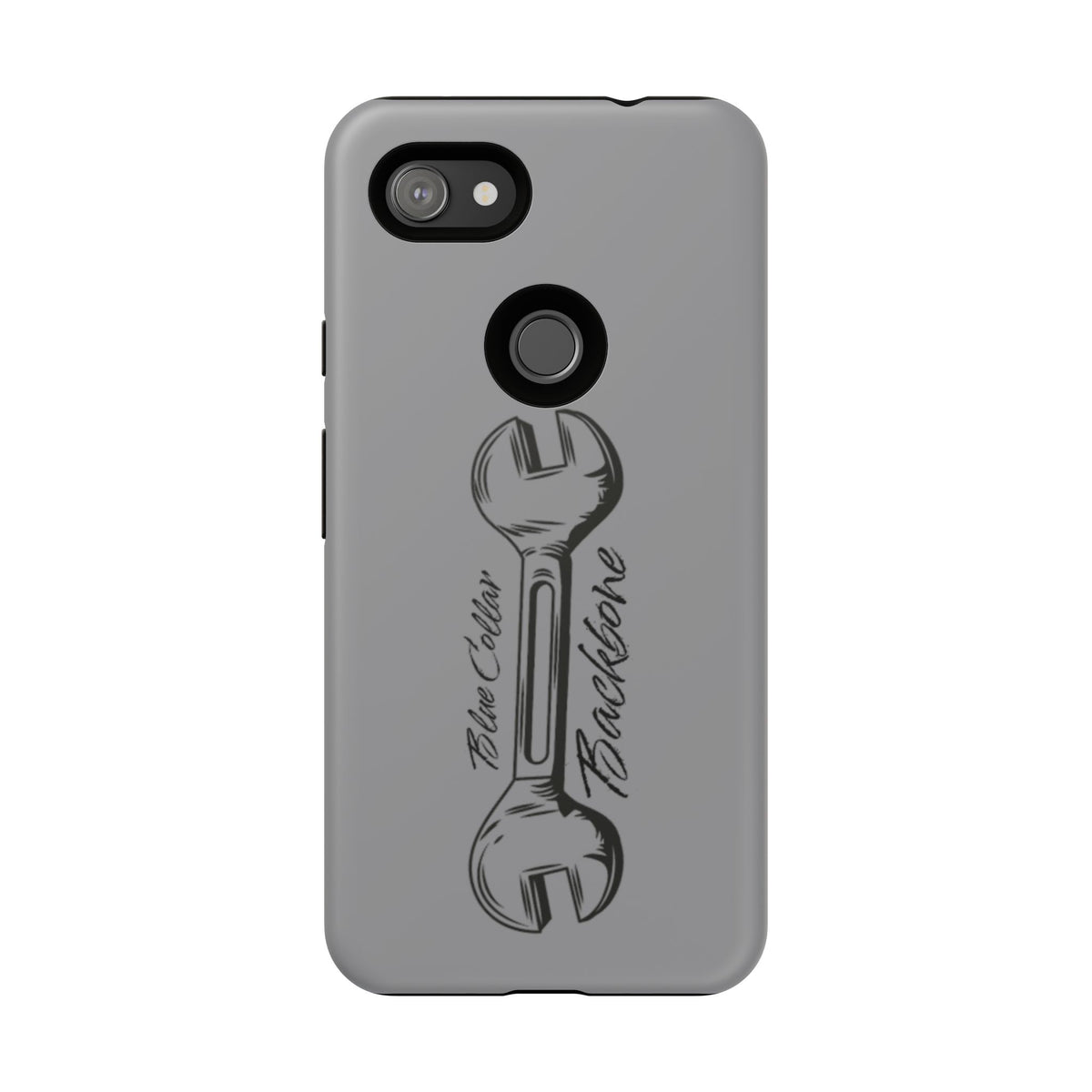 Tough Cases, Blue Collar Backbone Phone Case, Protective Phone Cases, Rugged Phone Covers, Strong Case, Worker Design, Unique Phone