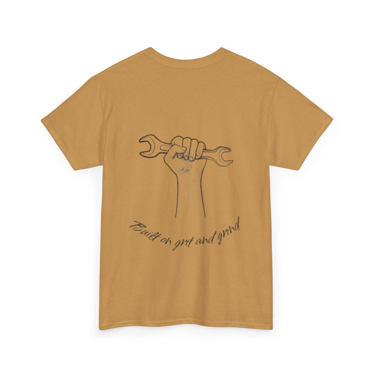 Grit and Grind Blue Collar Tee, Unisex T-Shirt, Work Ethic Graphic Shirt, Men's Women's Clothing, Inspirational Tee, Motivational Apparel