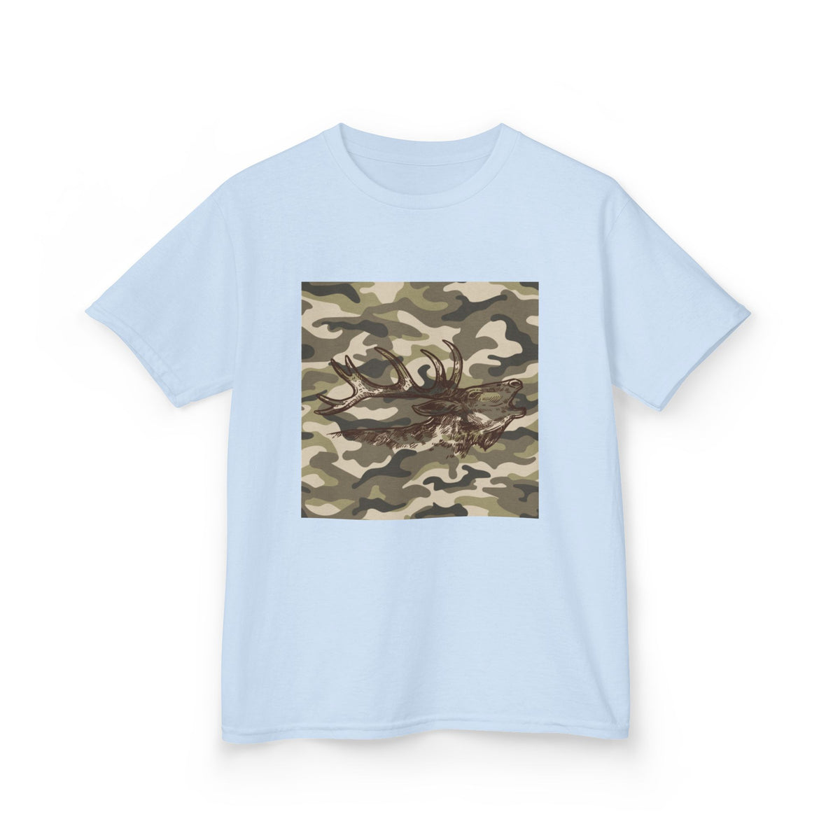 Kids Camouflage Graphic Tee - Fun Camo Design for Outdoor Adventures