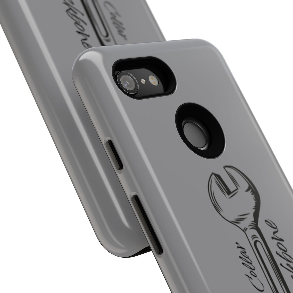 Tough Cases, Blue Collar Backbone Phone Case, Protective Phone Cases, Rugged Phone Covers, Strong Case, Worker Design, Unique Phone