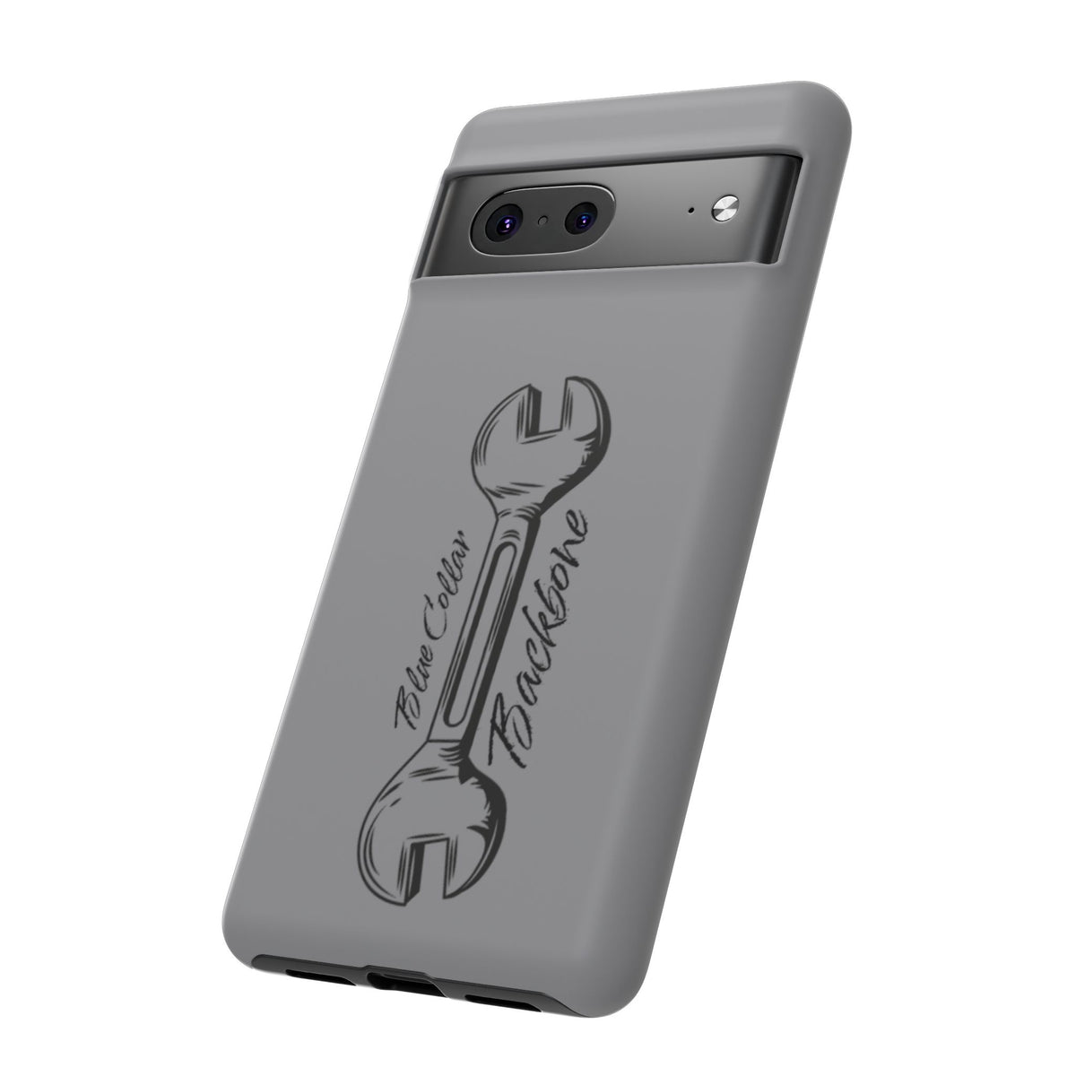 Tough Cases, Blue Collar Backbone Phone Case, Protective Phone Cases, Rugged Phone Covers, Strong Case, Worker Design, Unique Phone