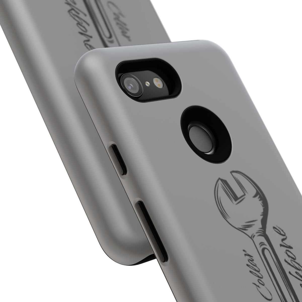 Tough Cases, Blue Collar Backbone Phone Case, Protective Phone Cases, Rugged Phone Covers, Strong Case, Worker Design, Unique Phone