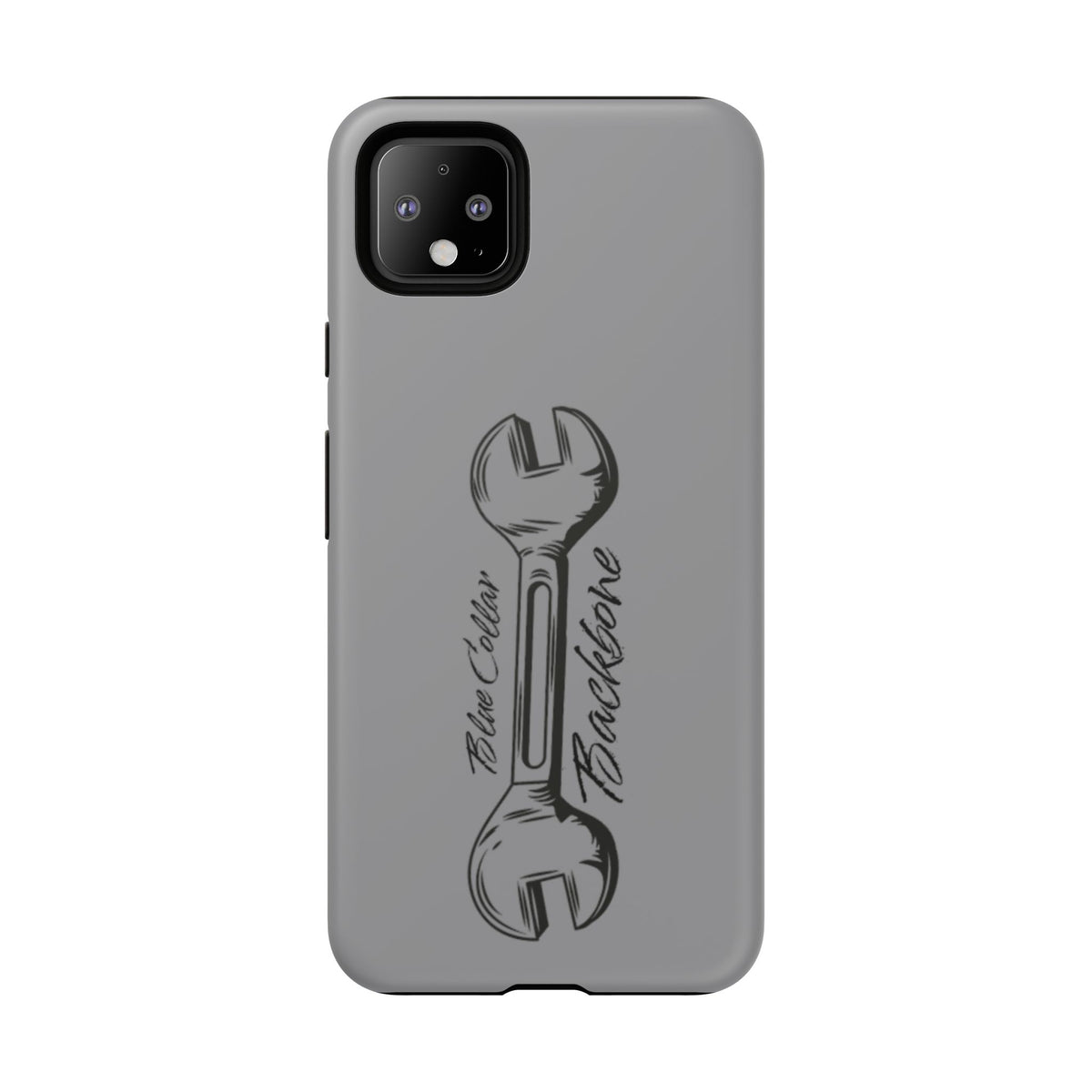 Tough Cases, Blue Collar Backbone Phone Case, Protective Phone Cases, Rugged Phone Covers, Strong Case, Worker Design, Unique Phone