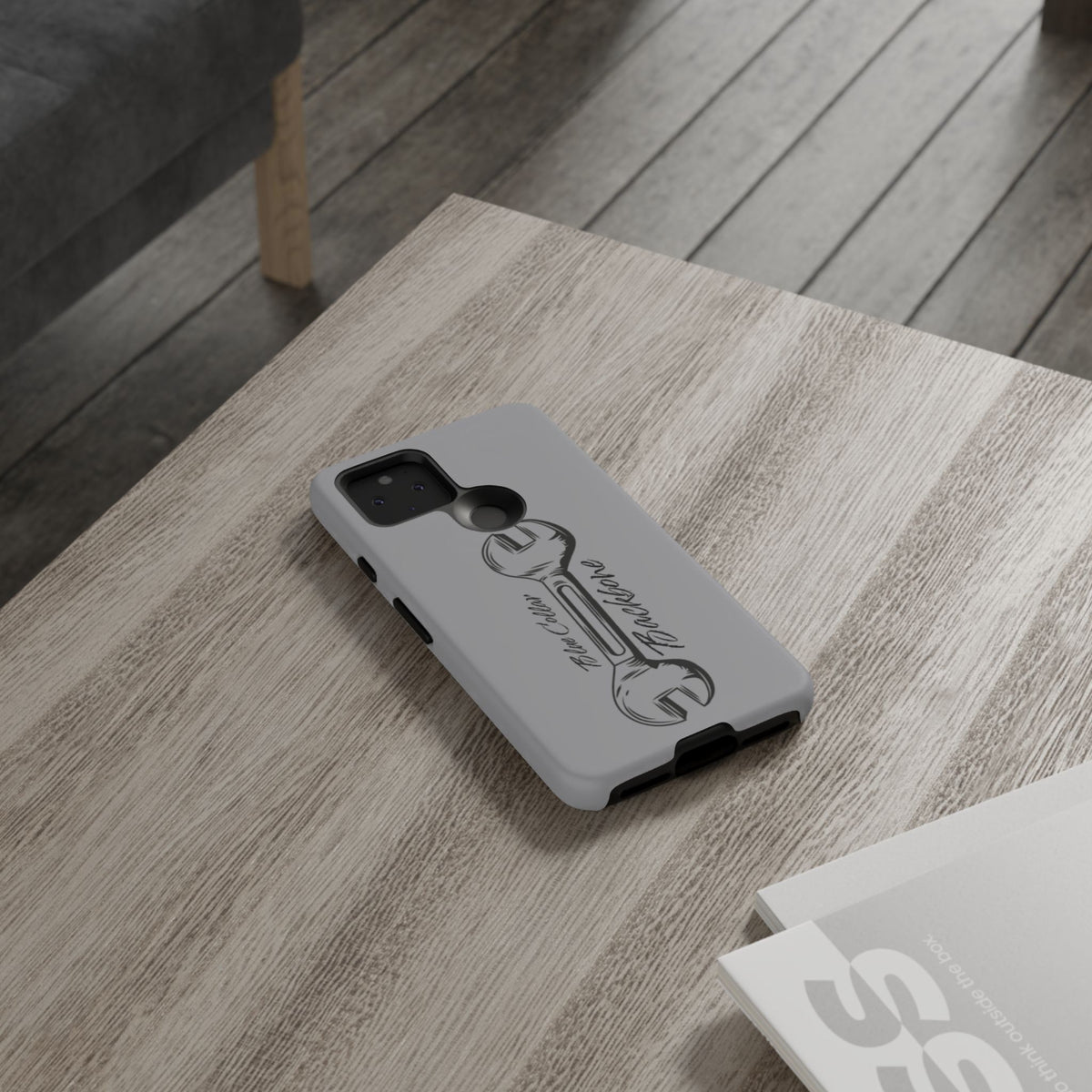Tough Cases, Blue Collar Backbone Phone Case, Protective Phone Cases, Rugged Phone Covers, Strong Case, Worker Design, Unique Phone