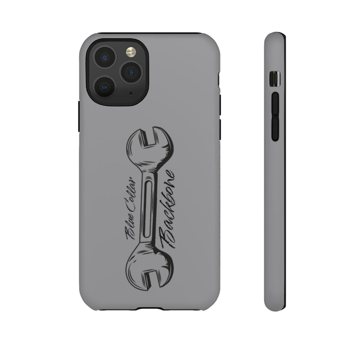 Tough Cases, Blue Collar Backbone Phone Case, Protective Phone Cases, Rugged Phone Covers, Strong Case, Worker Design, Unique Phone