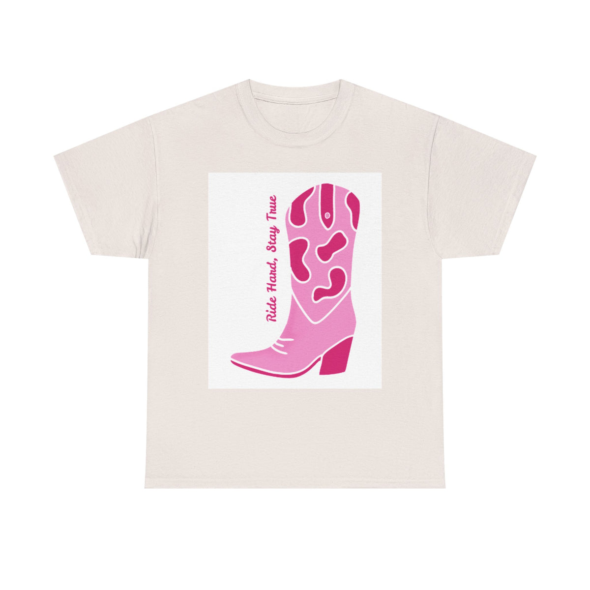 Rodeo Vibes Unisex Heavy Cotton Tee - "Ride Hard, Stay True"