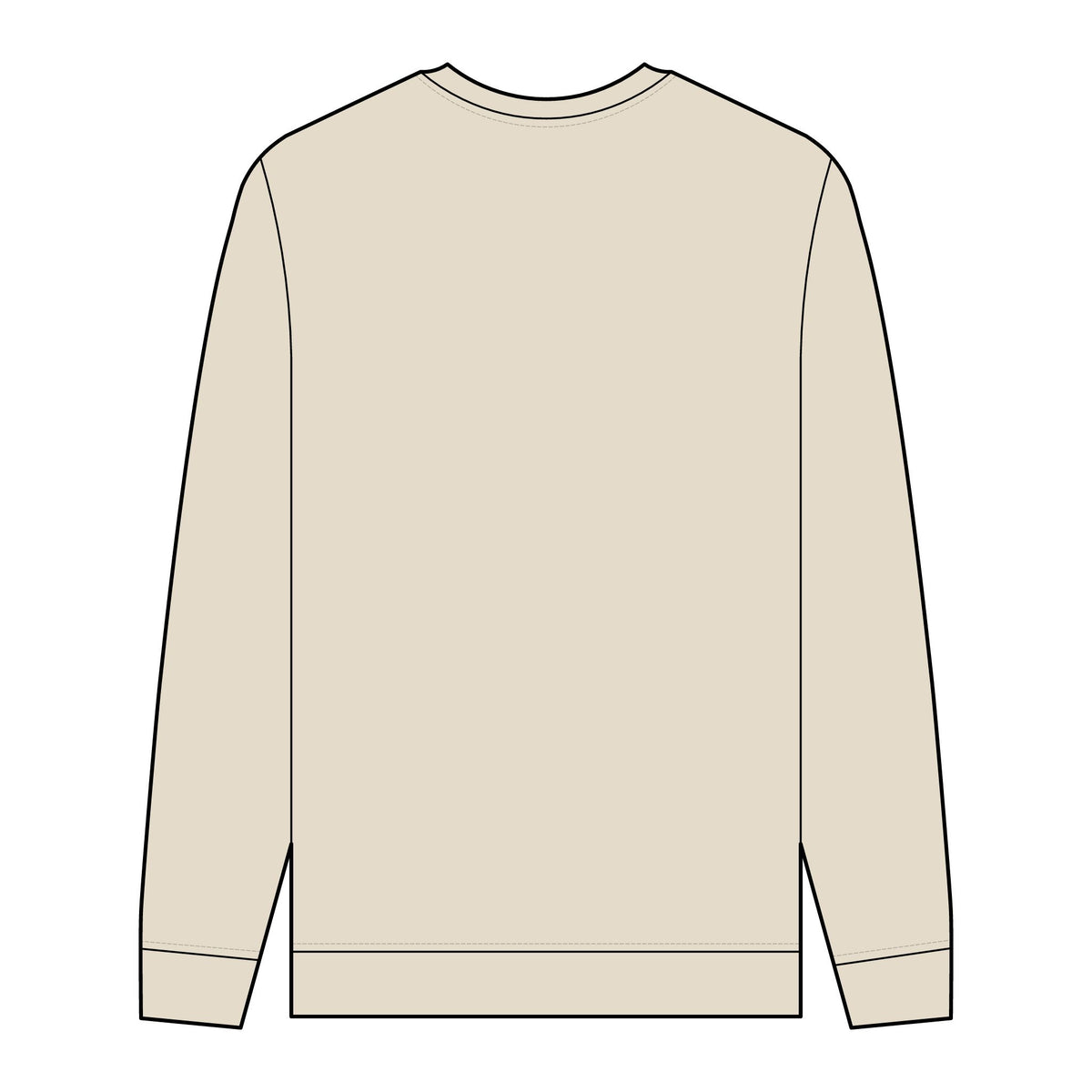 Men's Organic Sweatshirt - 'Ride Hard, Stay True' American Design
