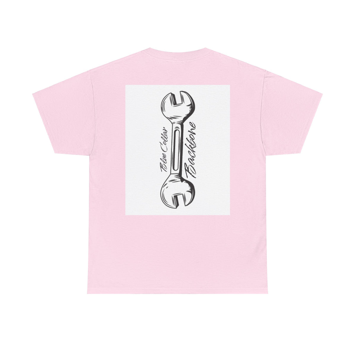 Blue Collar Backbone Unisex Tee, T-Shirt, Shirt, Casual Top, Workwear Apparel, Gift for Him/Her
