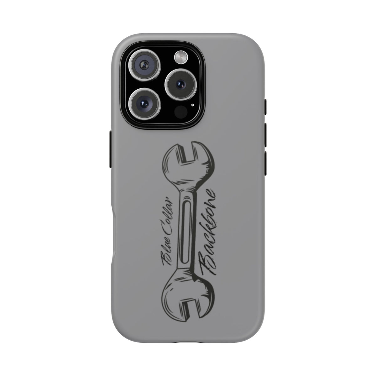 Tough Cases, Blue Collar Backbone Phone Case, Protective Phone Cases, Rugged Phone Covers, Strong Case, Worker Design, Unique Phone