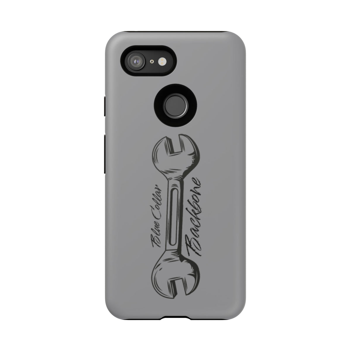 Tough Cases, Blue Collar Backbone Phone Case, Protective Phone Cases, Rugged Phone Covers, Strong Case, Worker Design, Unique Phone