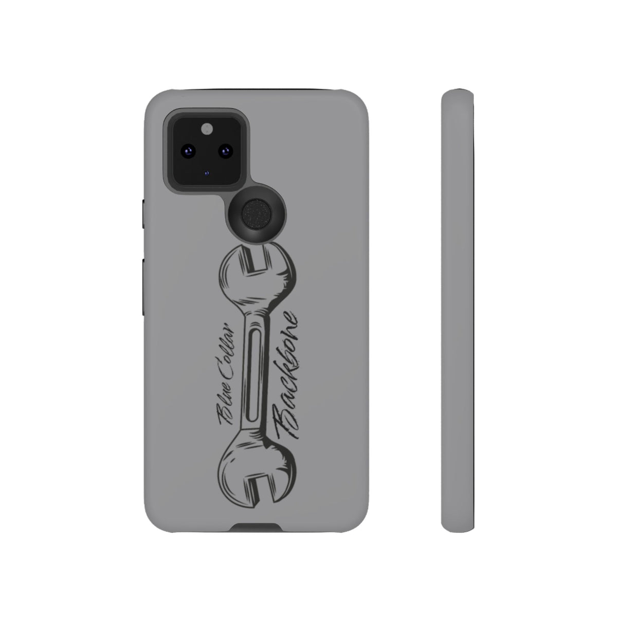 Tough Cases, Blue Collar Backbone Phone Case, Protective Phone Cases, Rugged Phone Covers, Strong Case, Worker Design, Unique Phone