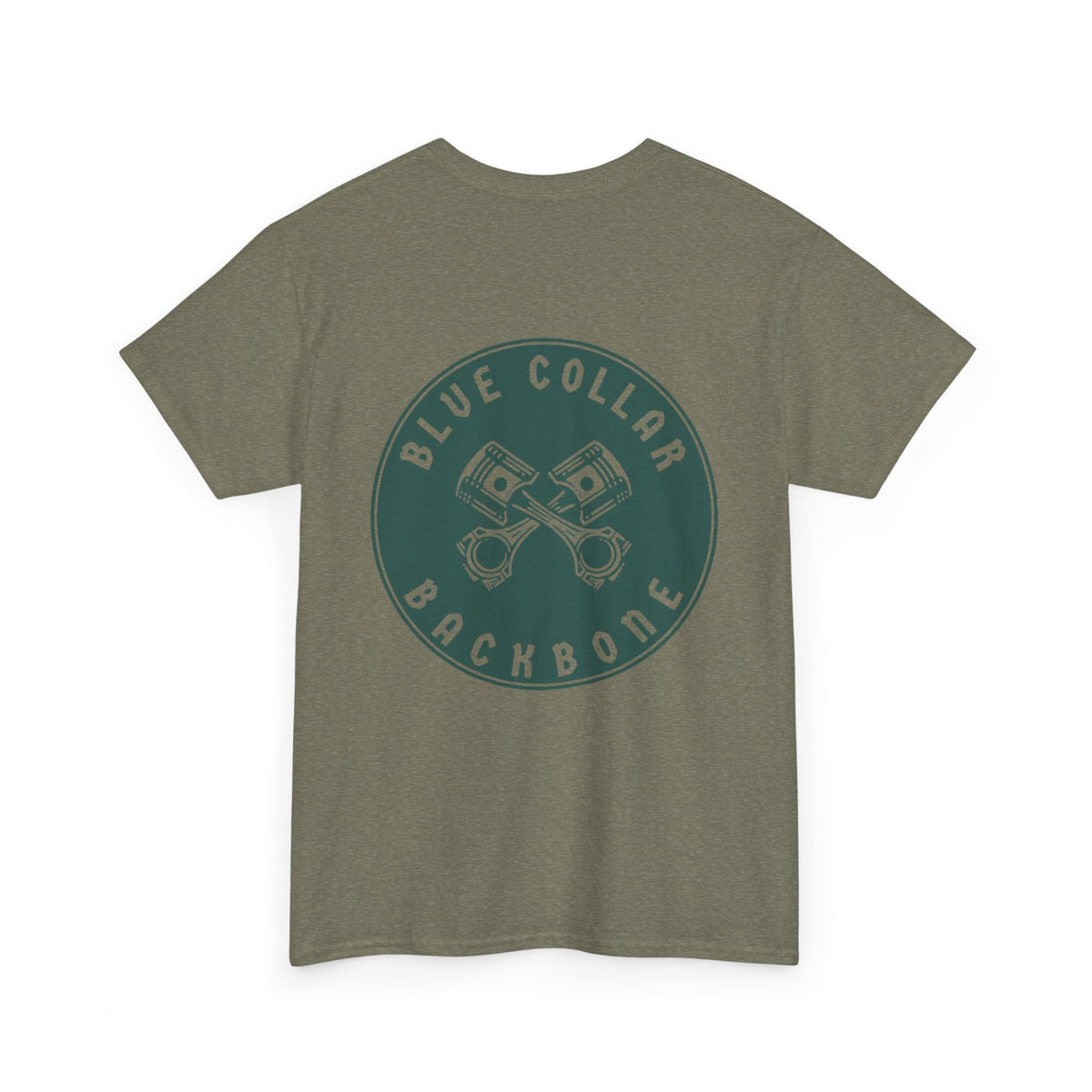 Blue Collar Backbone Unisex Heavy Cotton Tee