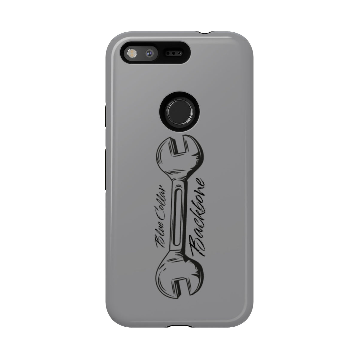 Tough Cases, Blue Collar Backbone Phone Case, Protective Phone Cases, Rugged Phone Covers, Strong Case, Worker Design, Unique Phone