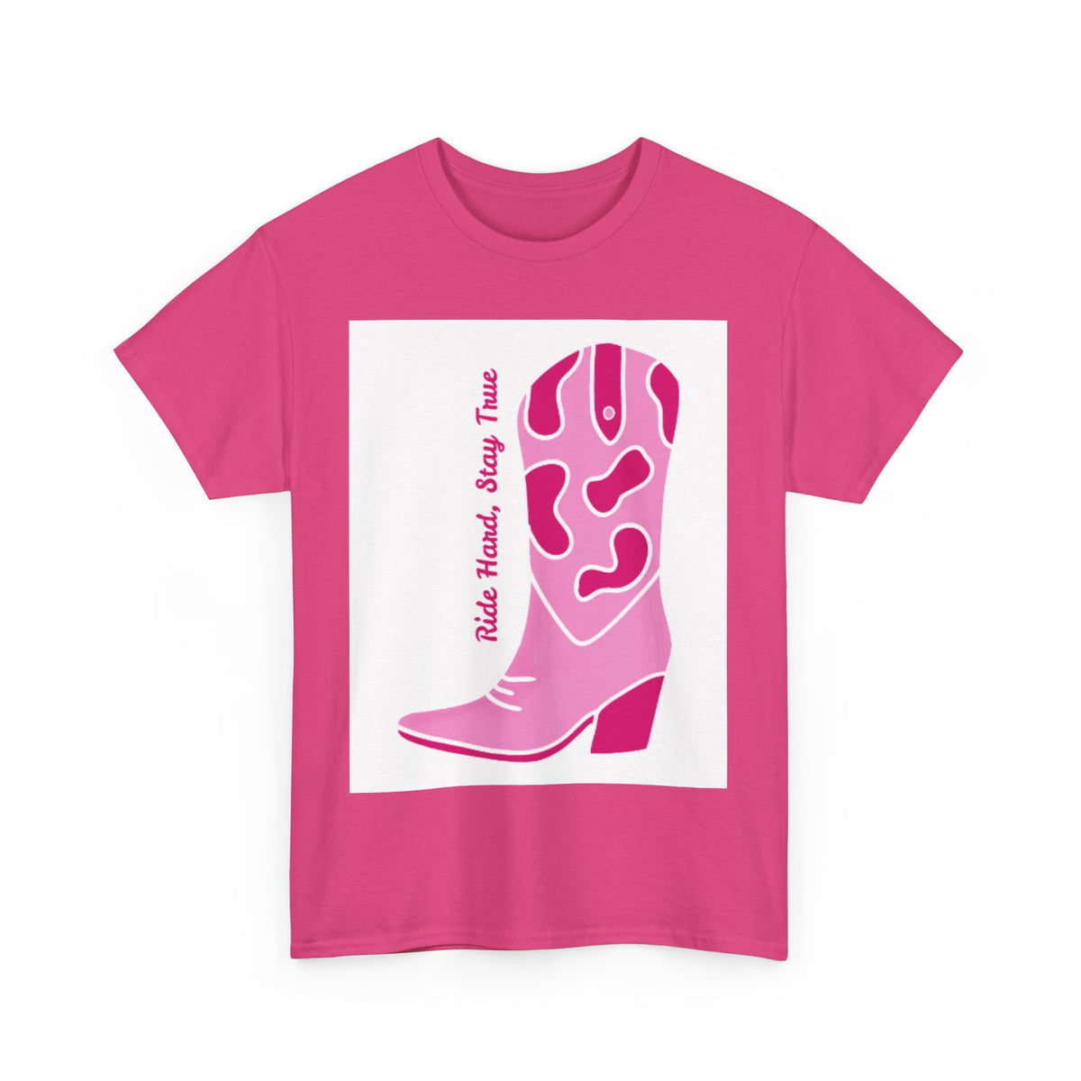 Rodeo Vibes Unisex Heavy Cotton Tee - "Ride Hard, Stay True"