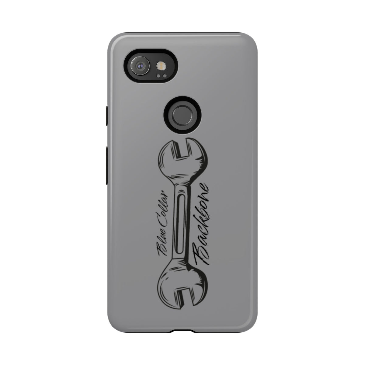 Tough Cases, Blue Collar Backbone Phone Case, Protective Phone Cases, Rugged Phone Covers, Strong Case, Worker Design, Unique Phone