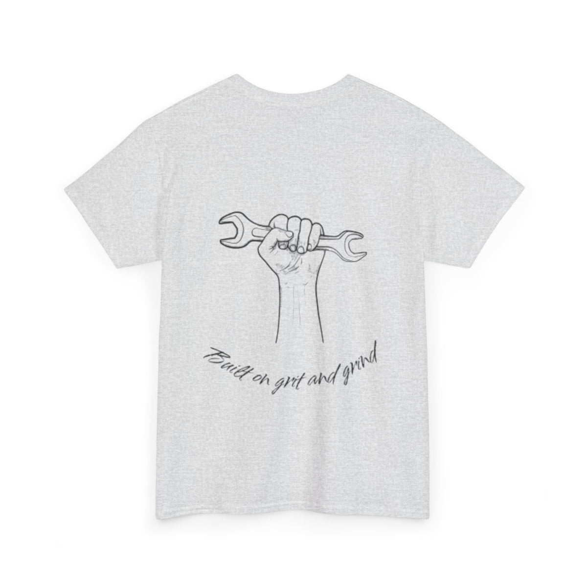 Grit and Grind Blue Collar Tee, Unisex T-Shirt, Work Ethic Graphic Shirt, Men's Women's Clothing, Inspirational Tee, Motivational Apparel
