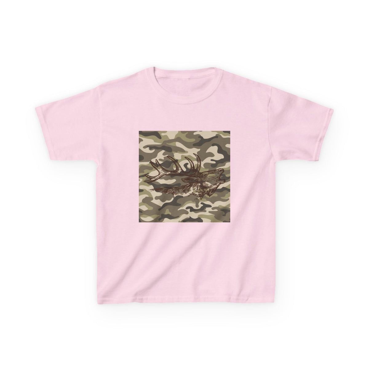 Kids Camouflage Graphic Tee - Fun Camo Design for Outdoor Adventures