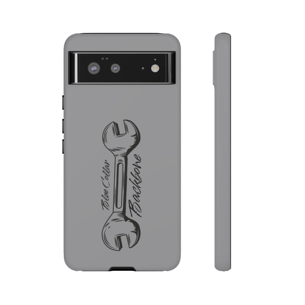 Tough Cases, Blue Collar Backbone Phone Case, Protective Phone Cases, Rugged Phone Covers, Strong Case, Worker Design, Unique Phone