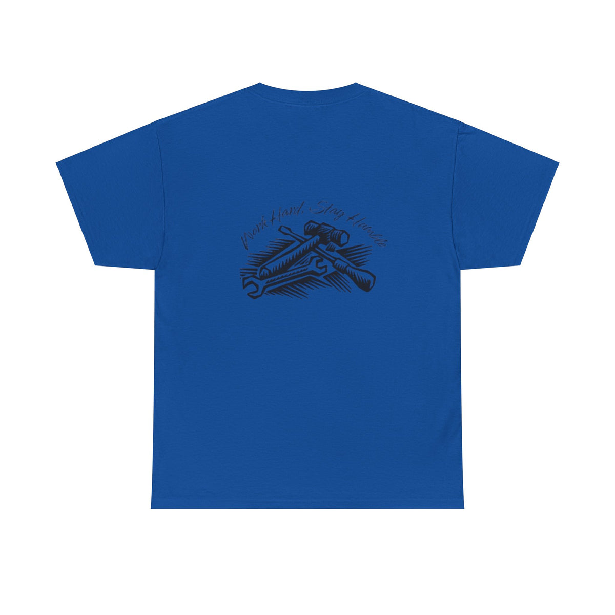 Blue Collar T Shirt, Work Hard Stay Humble Tee, Unisex Cotton Shirt, Inspirational Graphic Tee, Motivational Quote Shirt