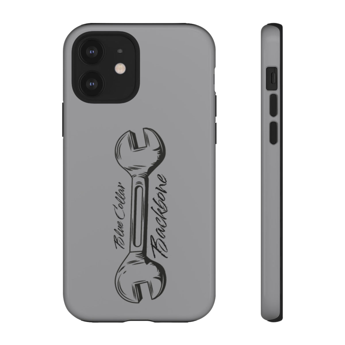 Tough Cases, Blue Collar Backbone Phone Case, Protective Phone Cases, Rugged Phone Covers, Strong Case, Worker Design, Unique Phone