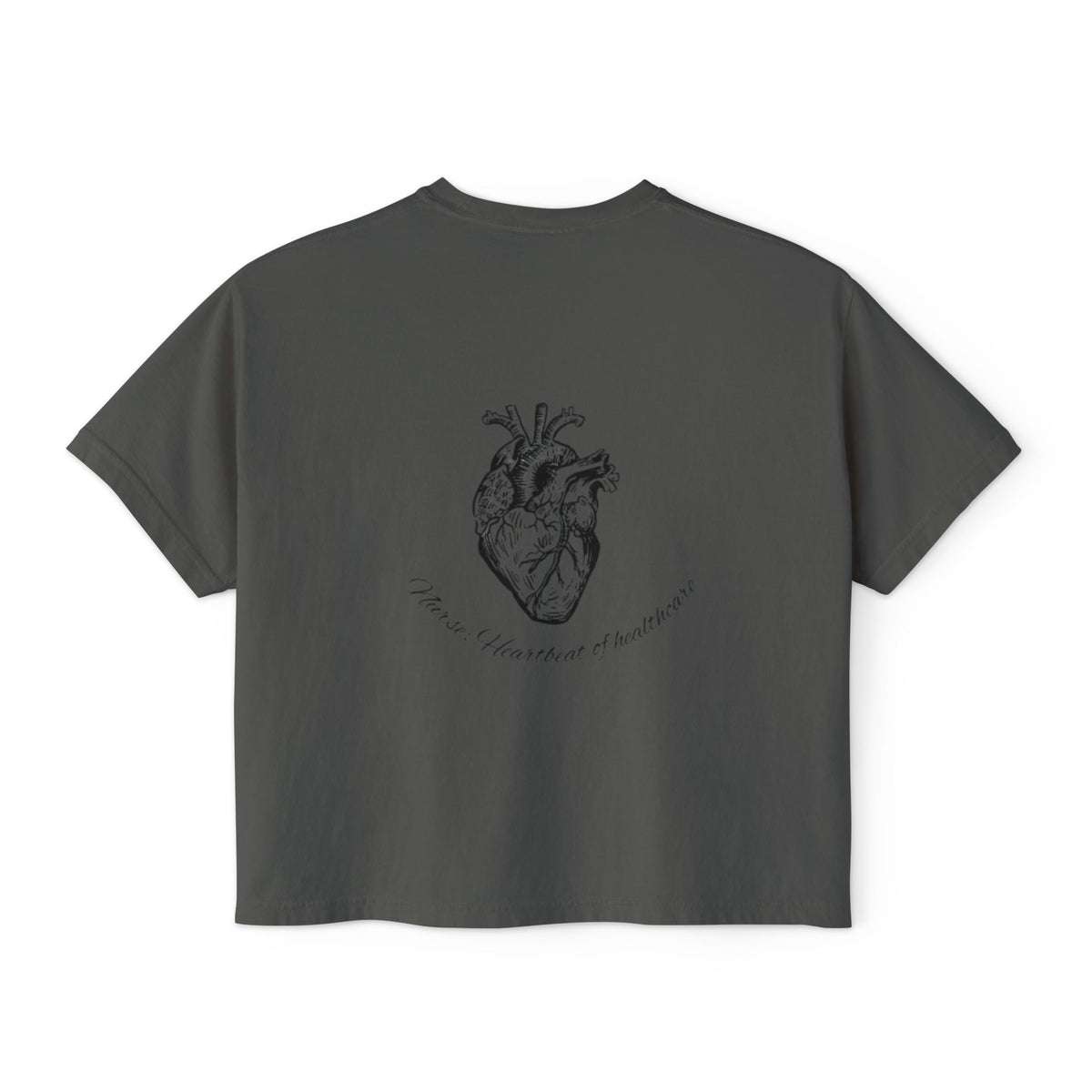Nurse: Heartbeat of Healthcare Women's Boxy Tee