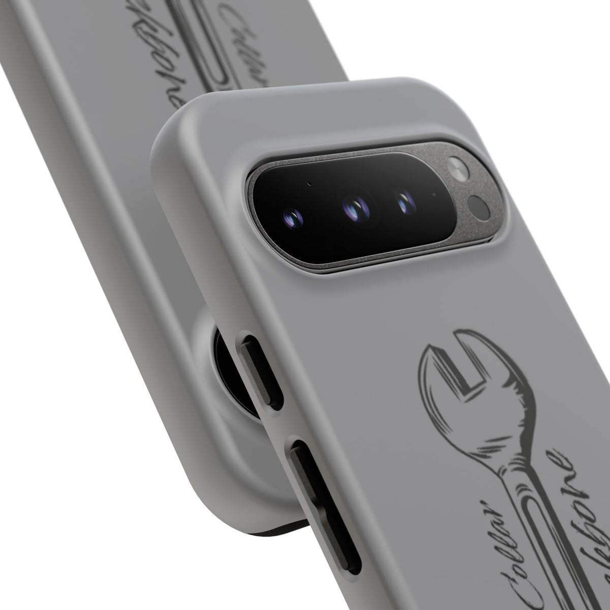 Tough Cases, Blue Collar Backbone Phone Case, Protective Phone Cases, Rugged Phone Covers, Strong Case, Worker Design, Unique Phone