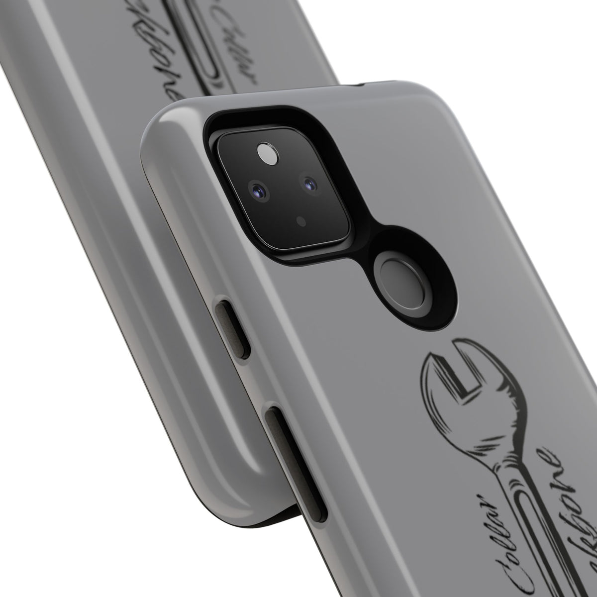 Tough Cases, Blue Collar Backbone Phone Case, Protective Phone Cases, Rugged Phone Covers, Strong Case, Worker Design, Unique Phone