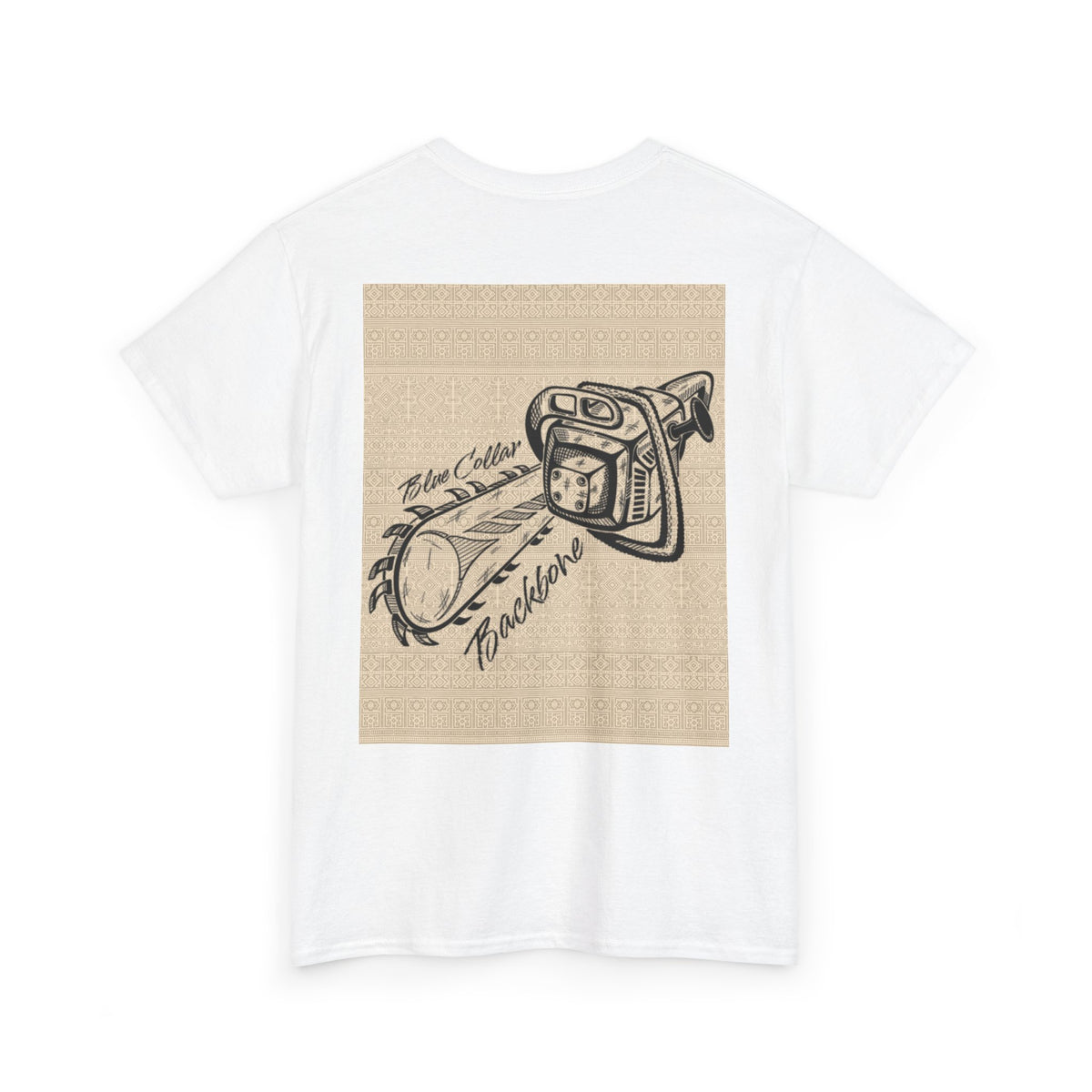 Blue Collar Backbone Chainsaw Tee