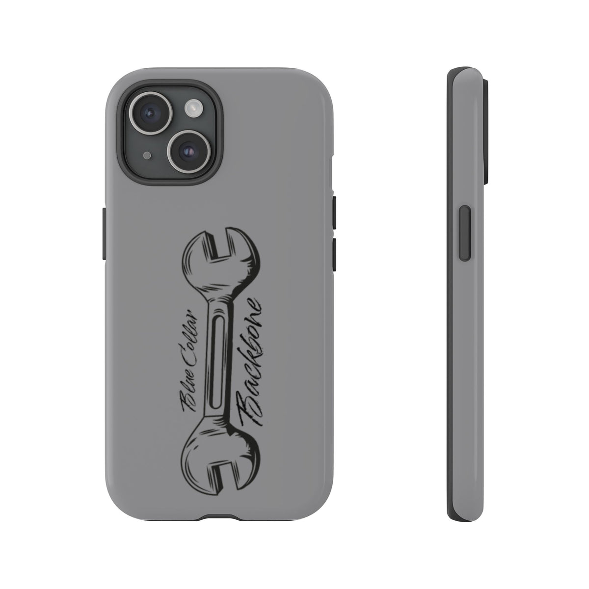 Tough Cases, Blue Collar Backbone Phone Case, Protective Phone Cases, Rugged Phone Covers, Strong Case, Worker Design, Unique Phone