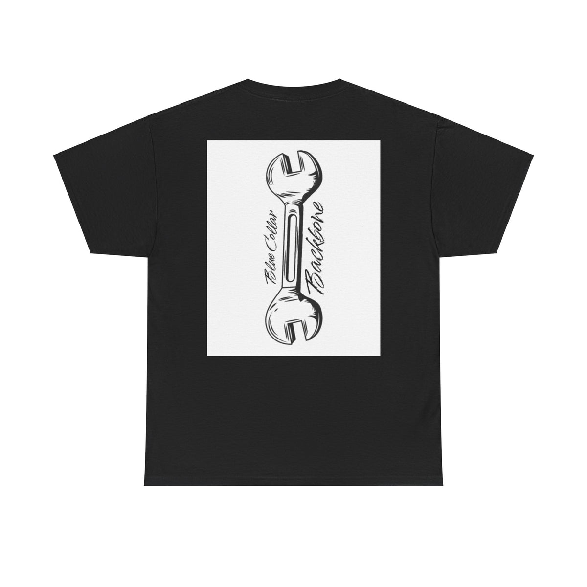 Blue Collar Backbone Unisex Tee, T-Shirt, Shirt, Casual Top, Workwear Apparel, Gift for Him/Her