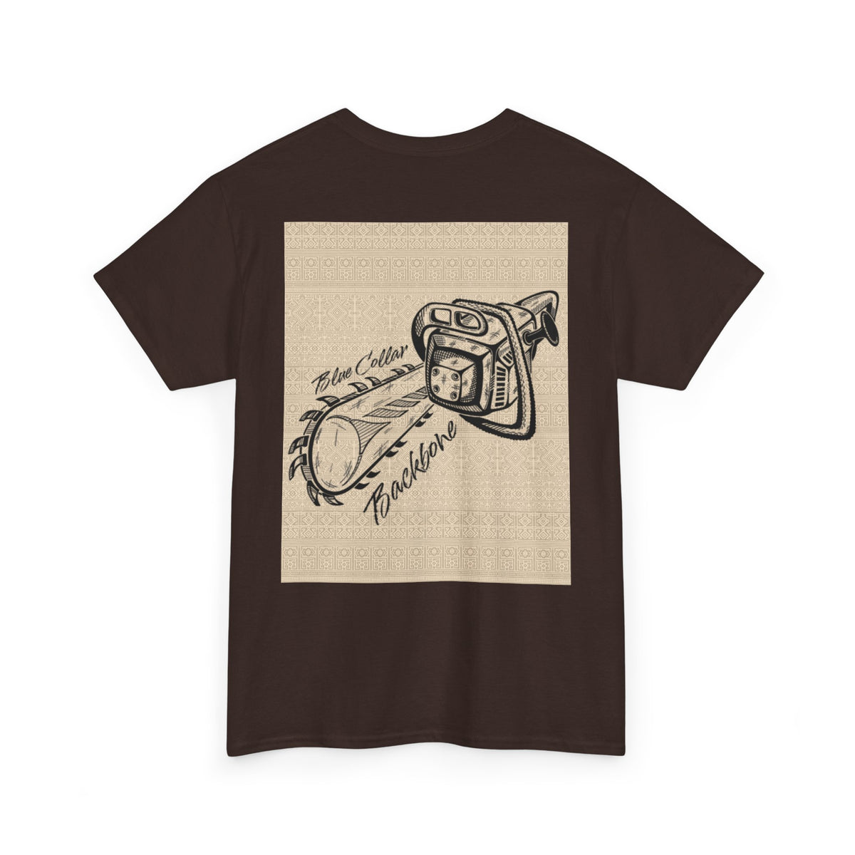 Blue Collar Backbone Chainsaw Tee