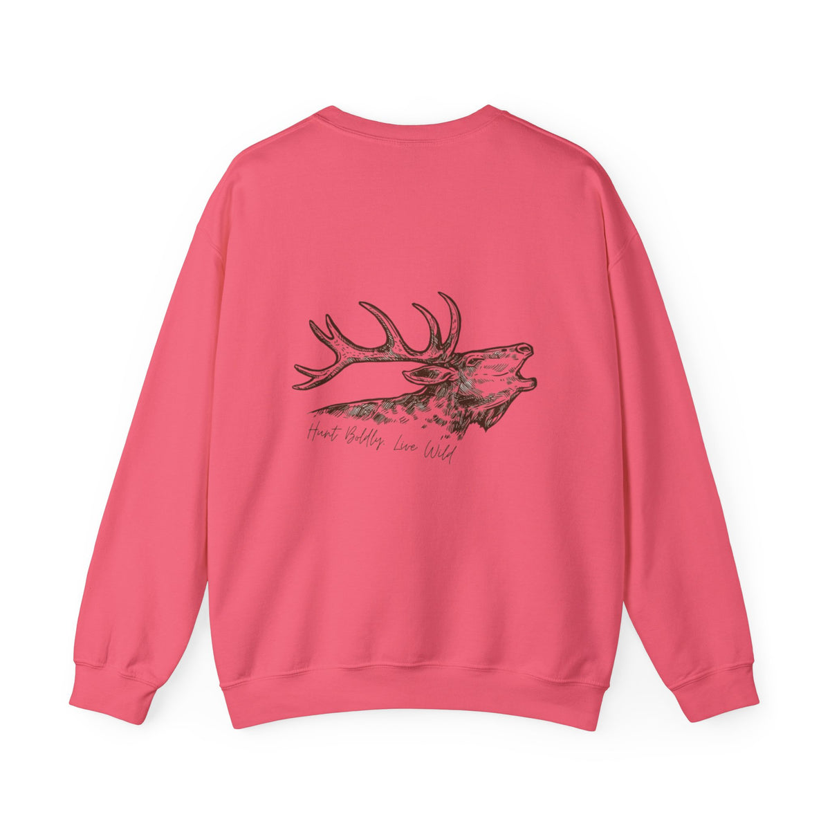 Outdoor Adventure Crewneck Sweatshirt - Hunt Boldy, Live Wild