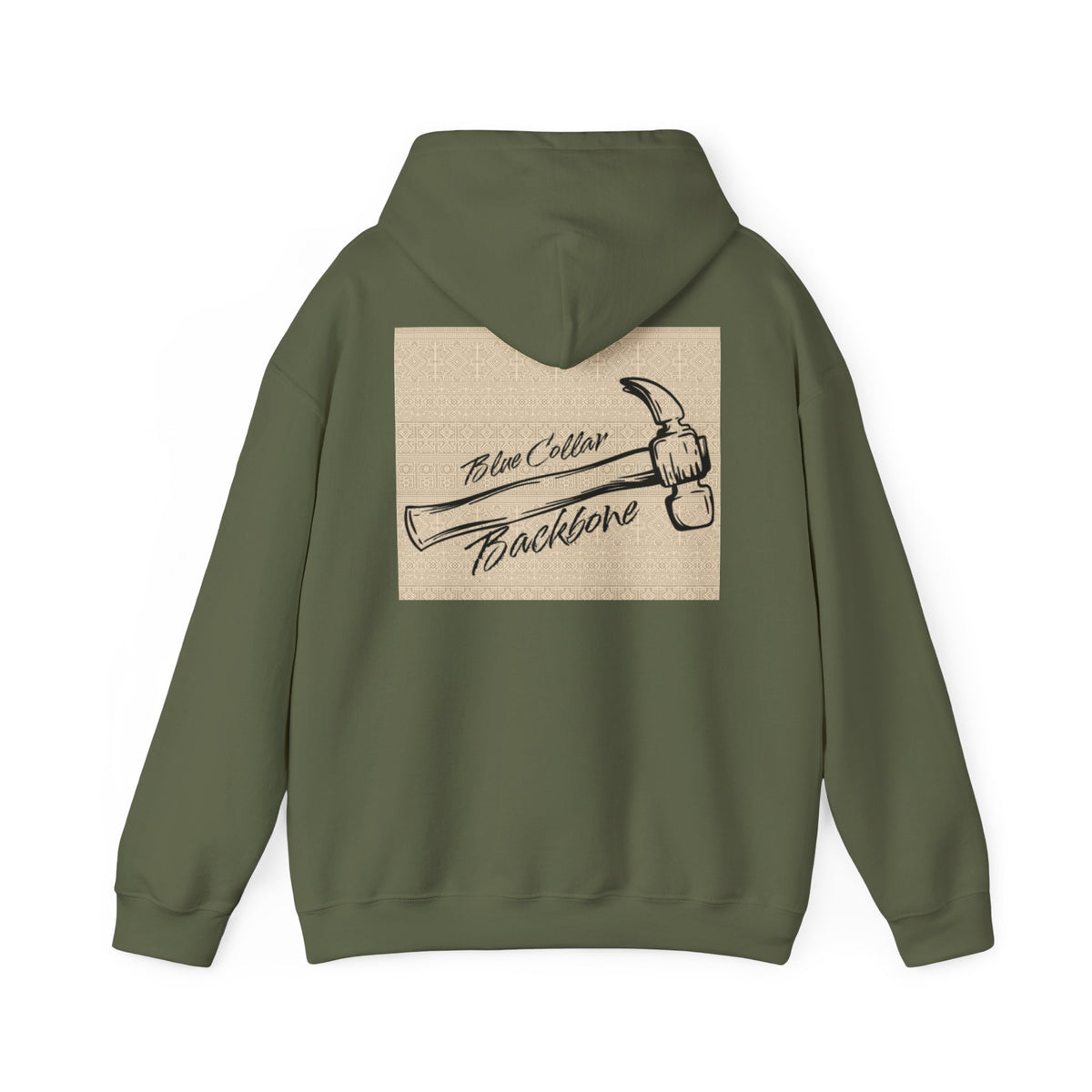 Blue Collar Backbone Hammer Sweatshirt