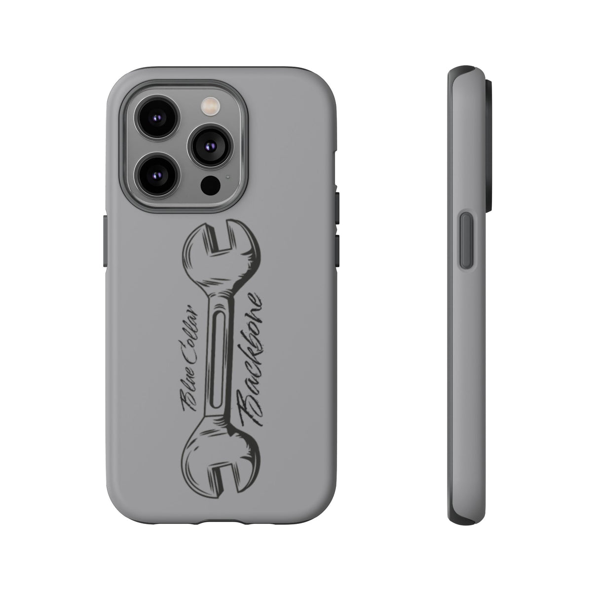 Tough Cases, Blue Collar Backbone Phone Case, Protective Phone Cases, Rugged Phone Covers, Strong Case, Worker Design, Unique Phone