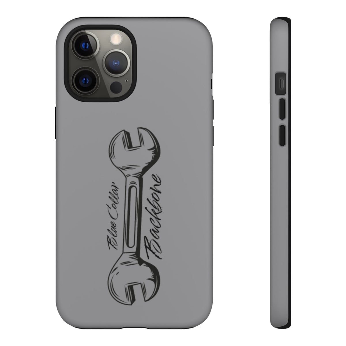 Tough Cases, Blue Collar Backbone Phone Case, Protective Phone Cases, Rugged Phone Covers, Strong Case, Worker Design, Unique Phone