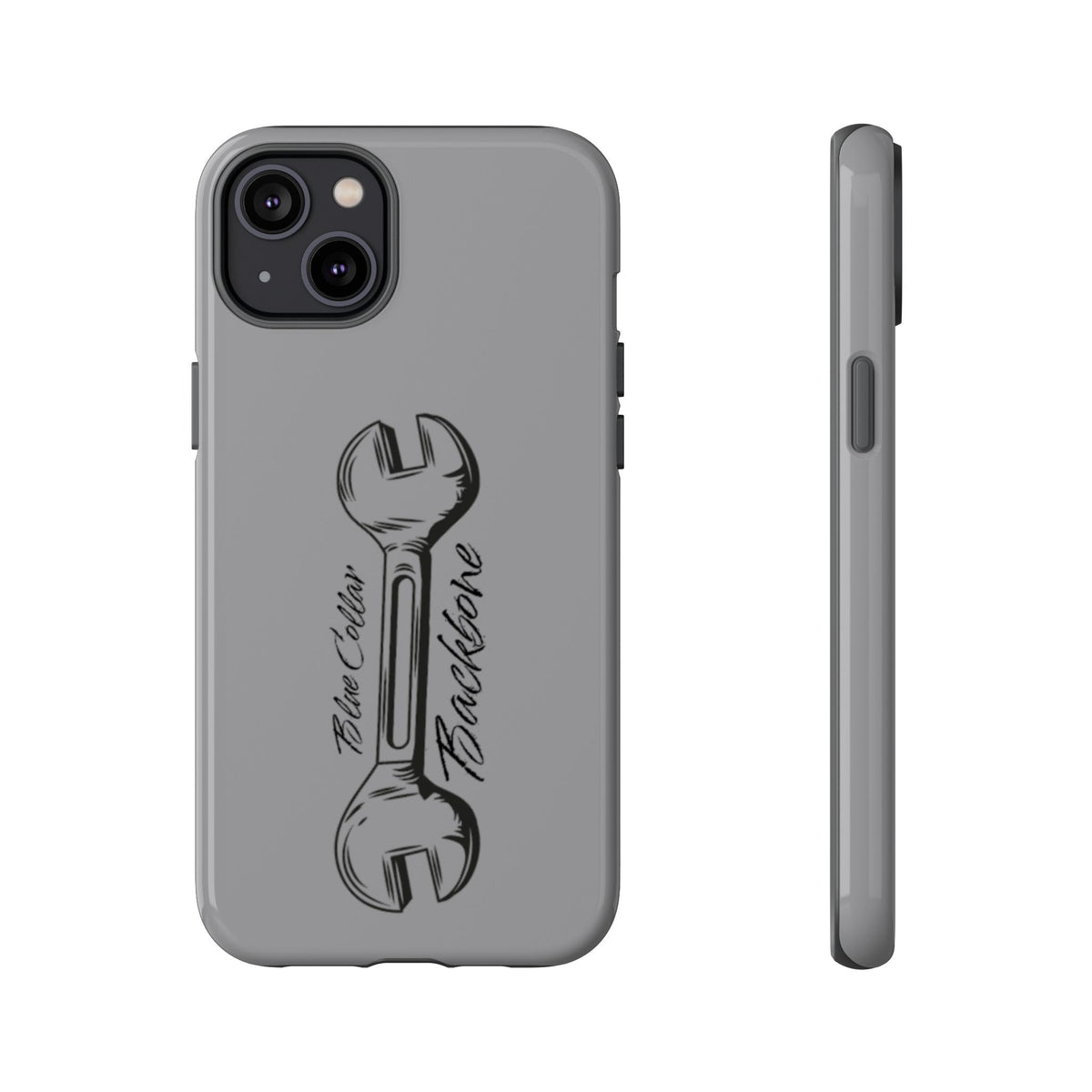 Tough Cases, Blue Collar Backbone Phone Case, Protective Phone Cases, Rugged Phone Covers, Strong Case, Worker Design, Unique Phone