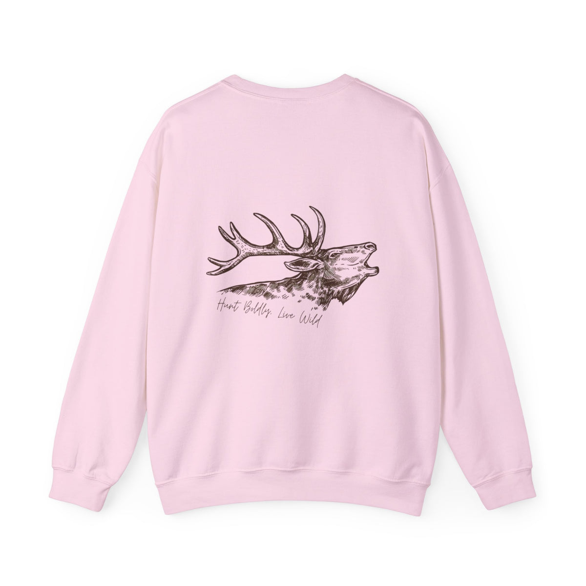 Outdoor Adventure Crewneck Sweatshirt - Hunt Boldy, Live Wild