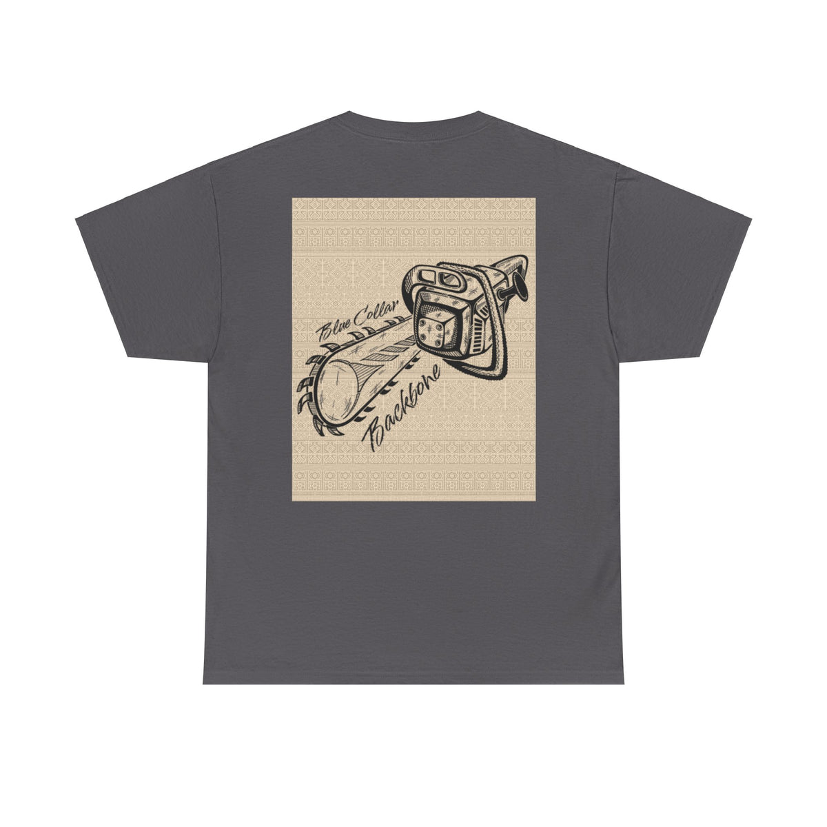 Blue Collar Backbone Chainsaw Tee
