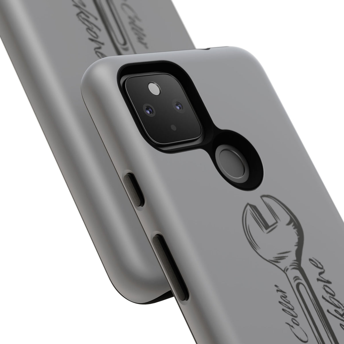 Tough Cases, Blue Collar Backbone Phone Case, Protective Phone Cases, Rugged Phone Covers, Strong Case, Worker Design, Unique Phone