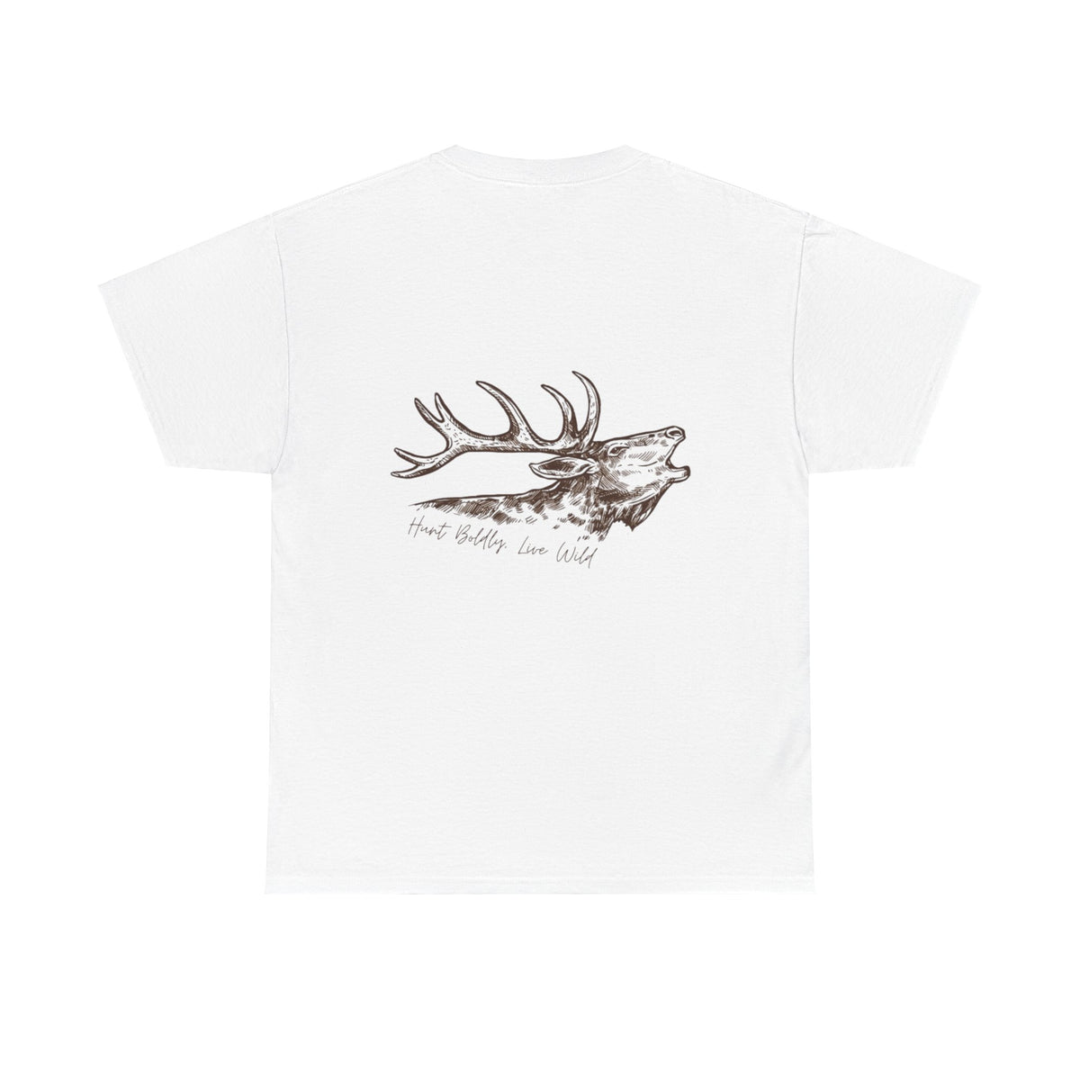 Hunt Boldly Live Wild Elk Tee