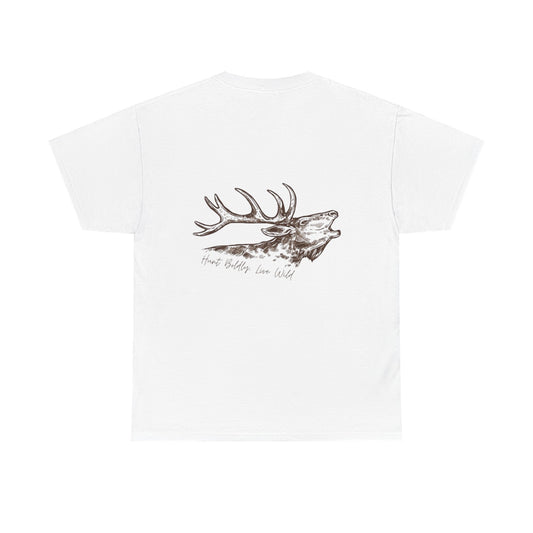 Hunt Boldly Live Wild Elk Tee