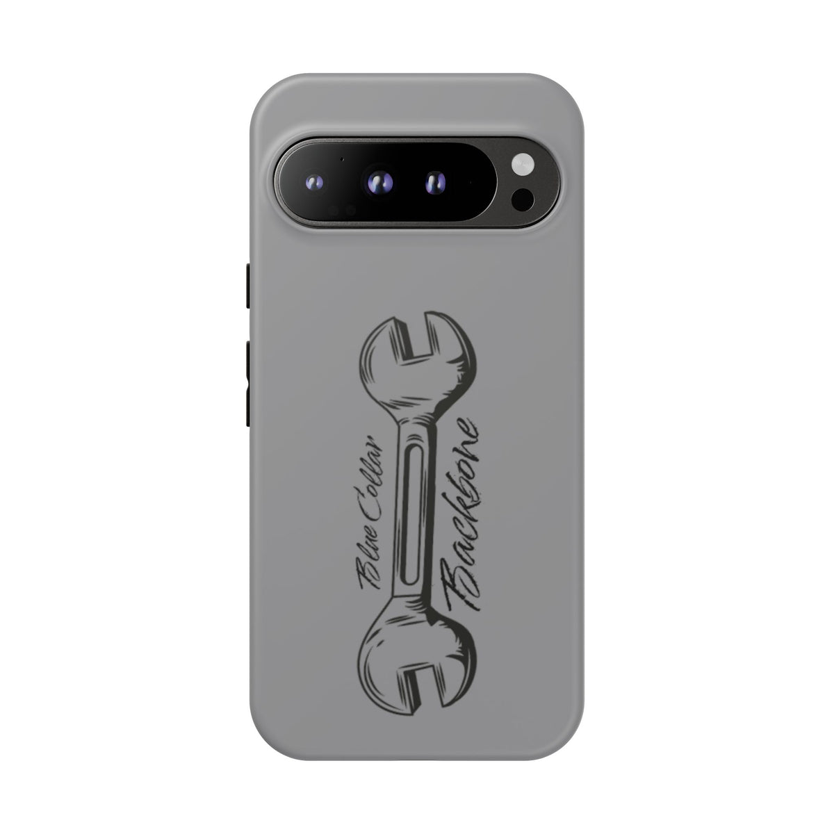 Tough Cases, Blue Collar Backbone Phone Case, Protective Phone Cases, Rugged Phone Covers, Strong Case, Worker Design, Unique Phone