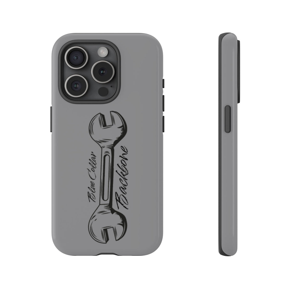 Tough Cases, Blue Collar Backbone Phone Case, Protective Phone Cases, Rugged Phone Covers, Strong Case, Worker Design, Unique Phone