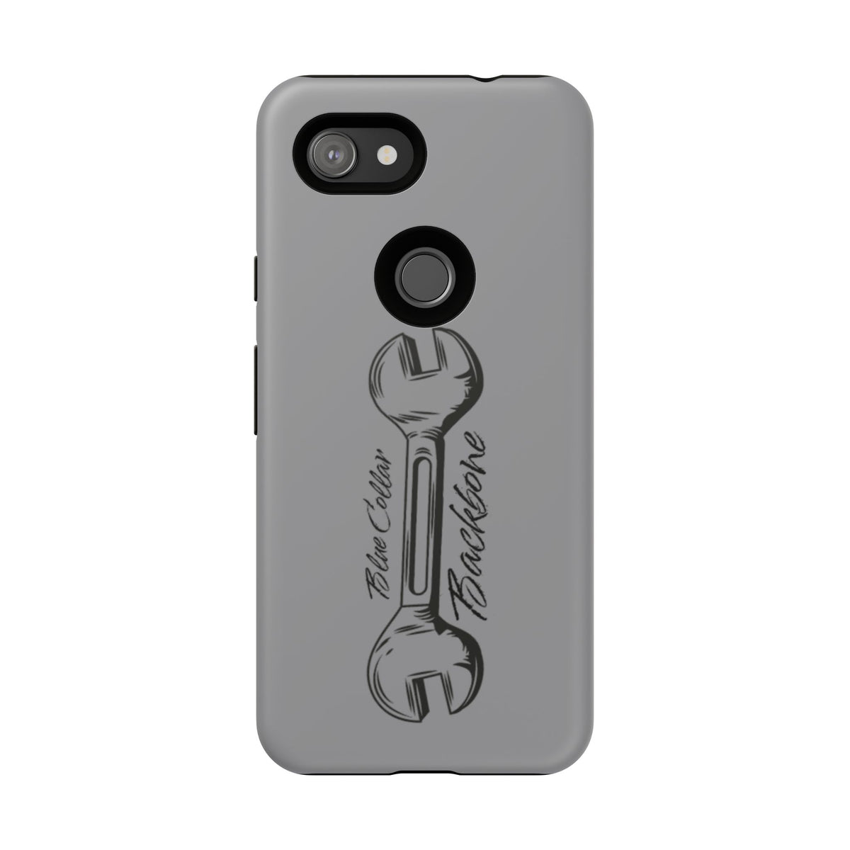 Tough Cases, Blue Collar Backbone Phone Case, Protective Phone Cases, Rugged Phone Covers, Strong Case, Worker Design, Unique Phone
