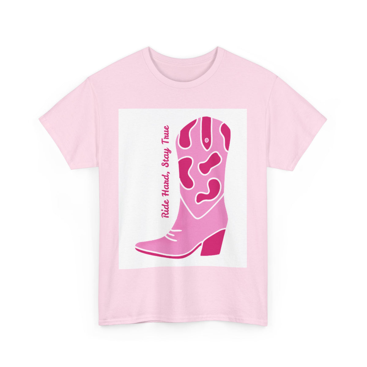 Rodeo Vibes Unisex Heavy Cotton Tee - "Ride Hard, Stay True"