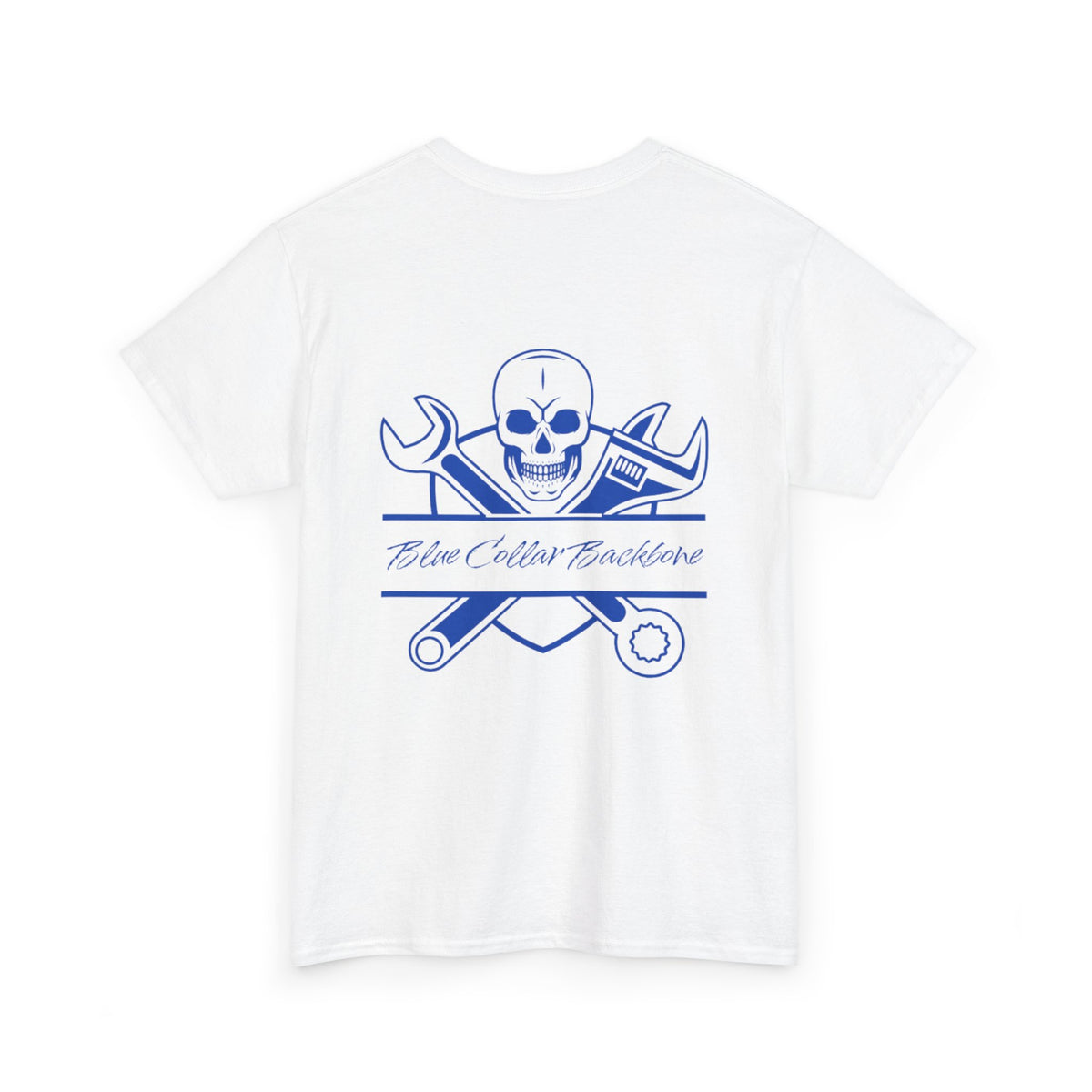 Skull & Tools Unisex Heavy Cotton Tee - Perfect for Mechanics & DIY Enthusiasts