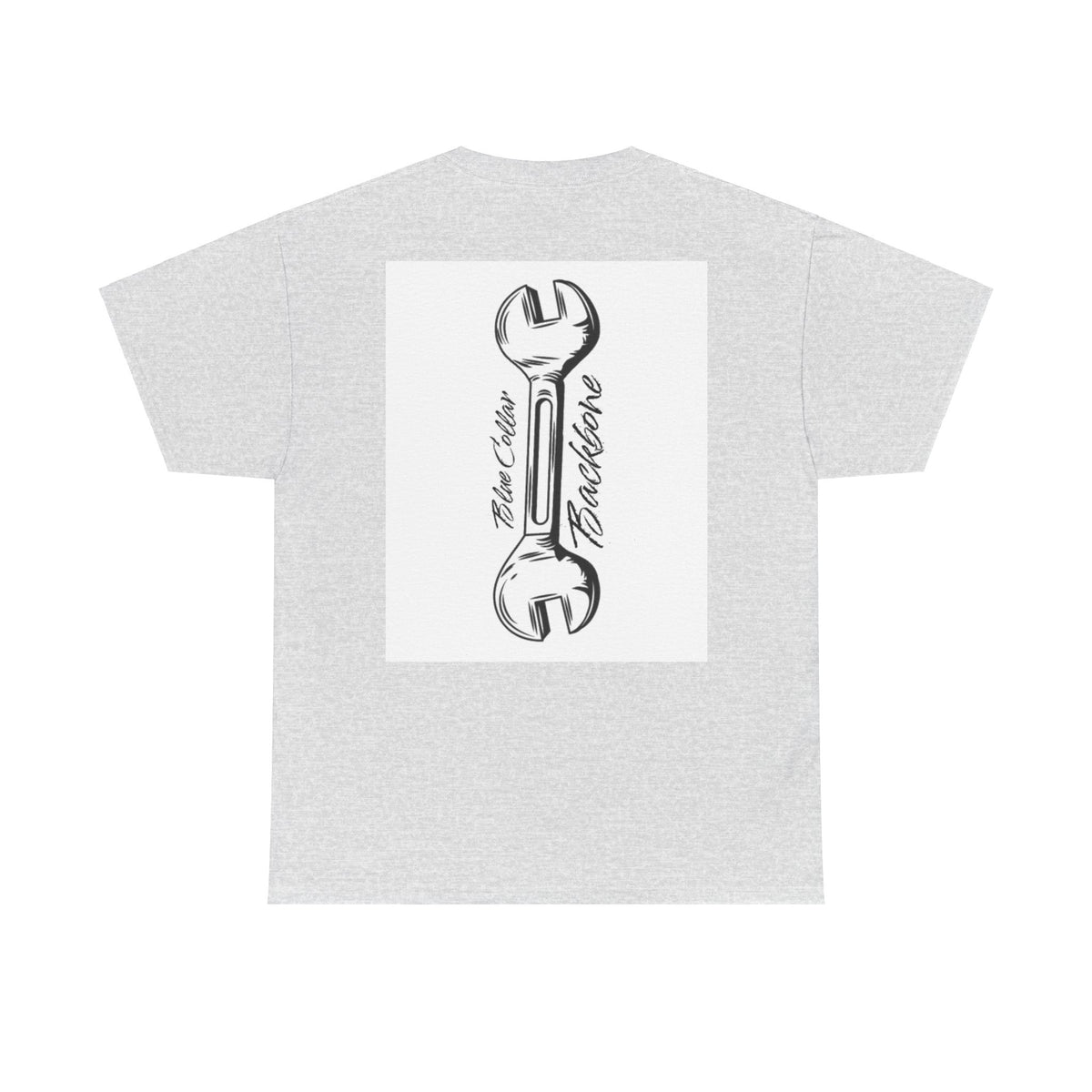 Blue Collar Backbone Unisex Tee, T-Shirt, Shirt, Casual Top, Workwear Apparel, Gift for Him/Her